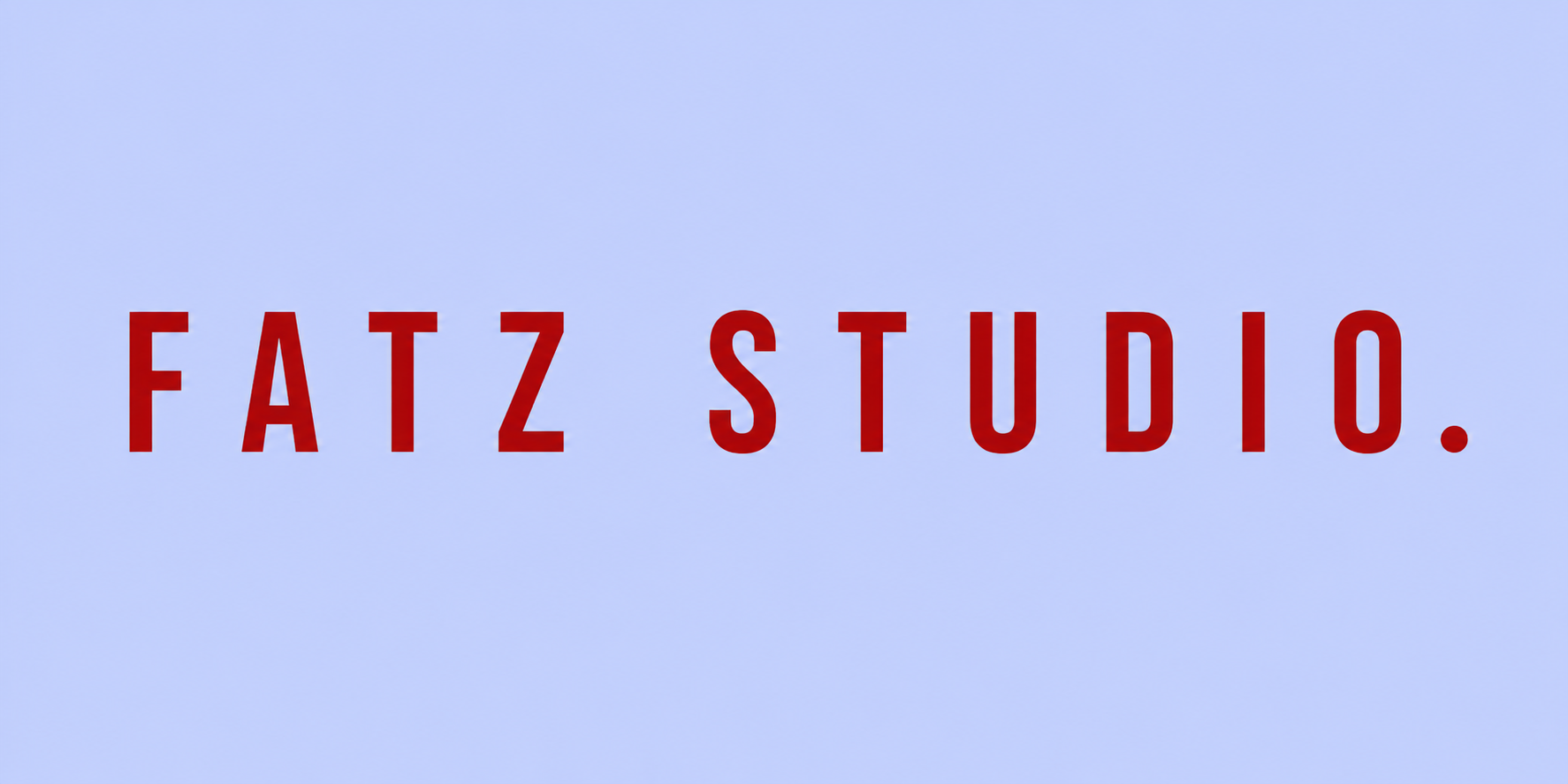 FATZ Studio Wortmarke in Weiß